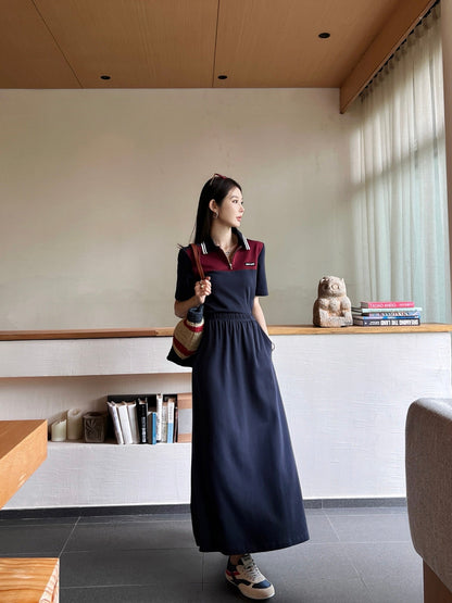 25ss polo skirt set