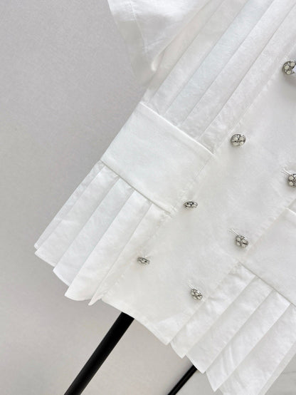 25ss pleated shirt