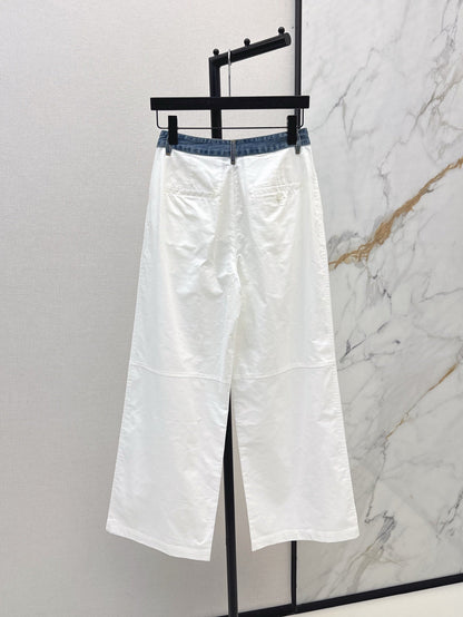 25ss embroidered pants