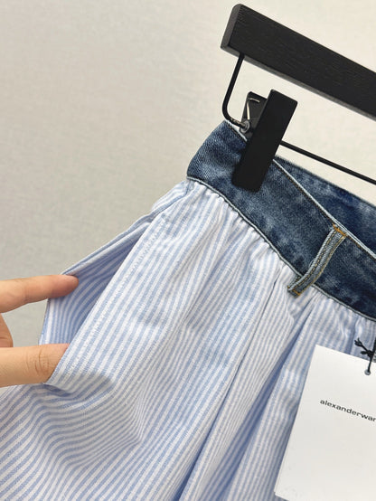 25ss embroidered skirt