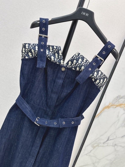 25SS denim dress