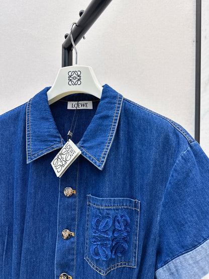 25ss denim dress