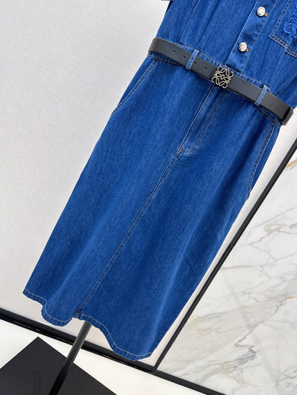 25ss denim dress