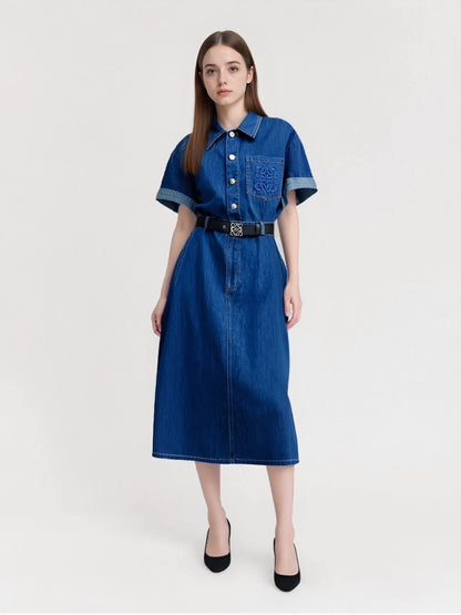 25ss denim dress