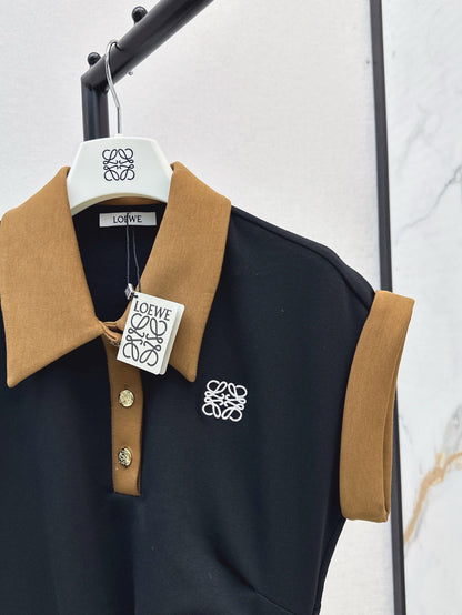 25ss lapel dress