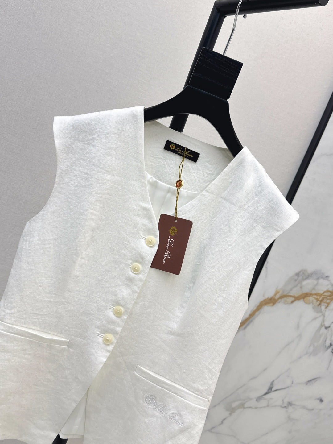 25ss linen vest
