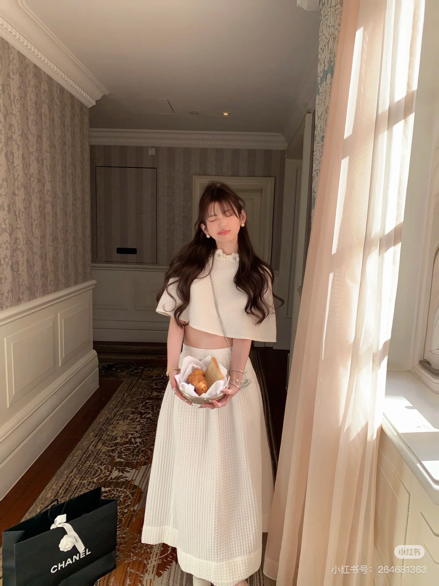 25ss woven skirt