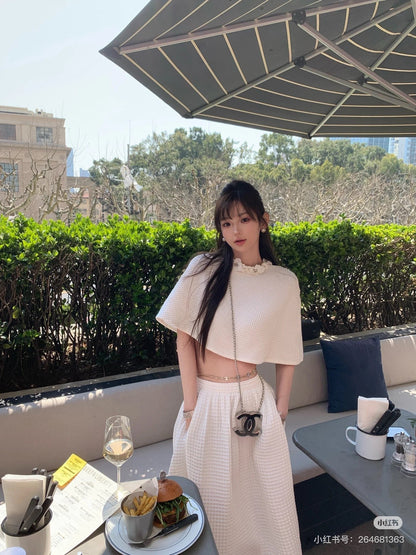 25ss woven skirt
