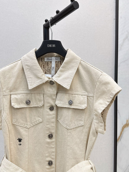 25ss denim dress