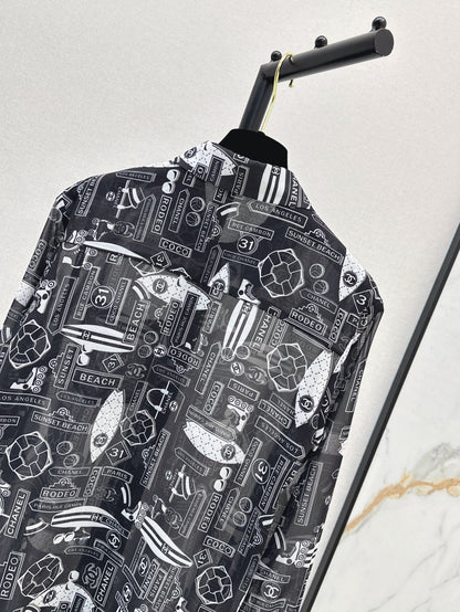 25ss print shirt