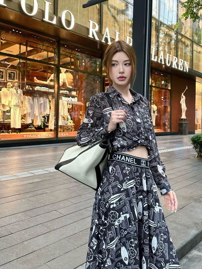 25ss print shirt