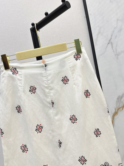 25ss linen skirt
