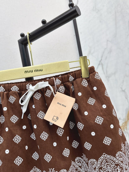 25ss linen skirt