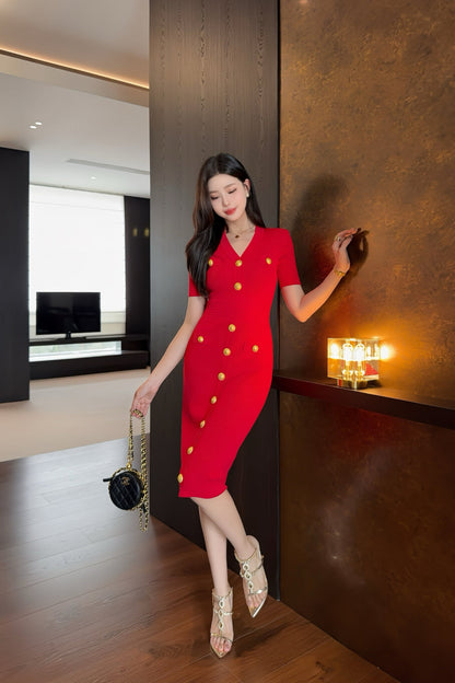 25ss buttons dress