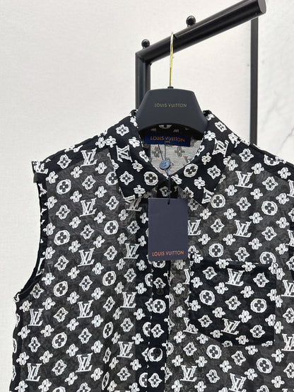 25ss lace vest