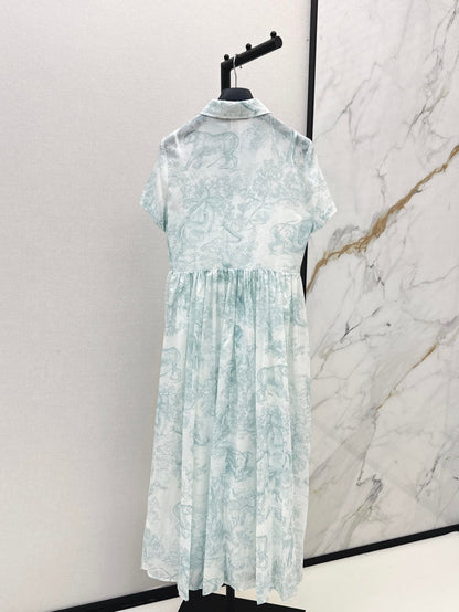 25SS print dress