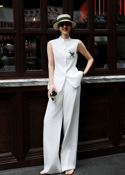 25ss linen suit
