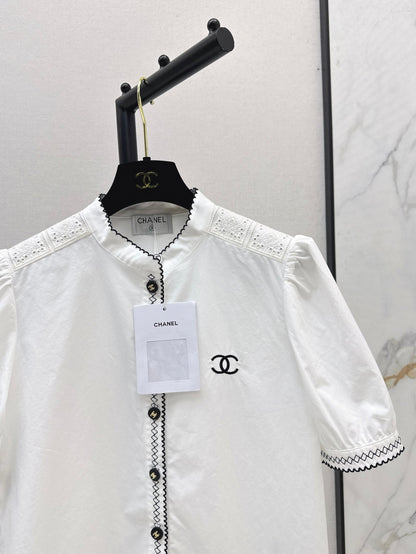 25ss embroidered shirt