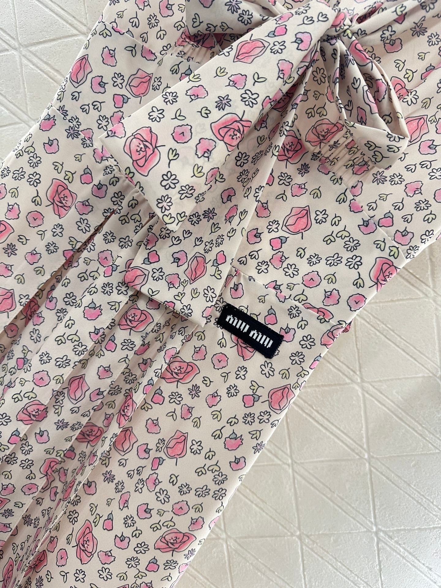 2025 new product Floral retro dress