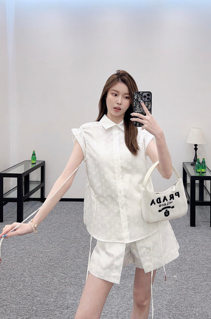2025 new products Shirt and shorts set