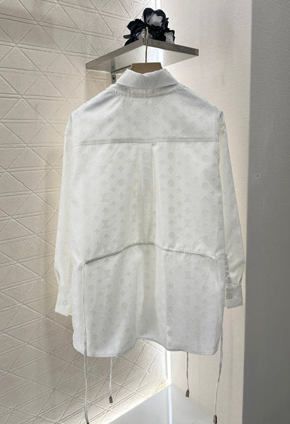 2025 new product Long-sleeved shorts suit