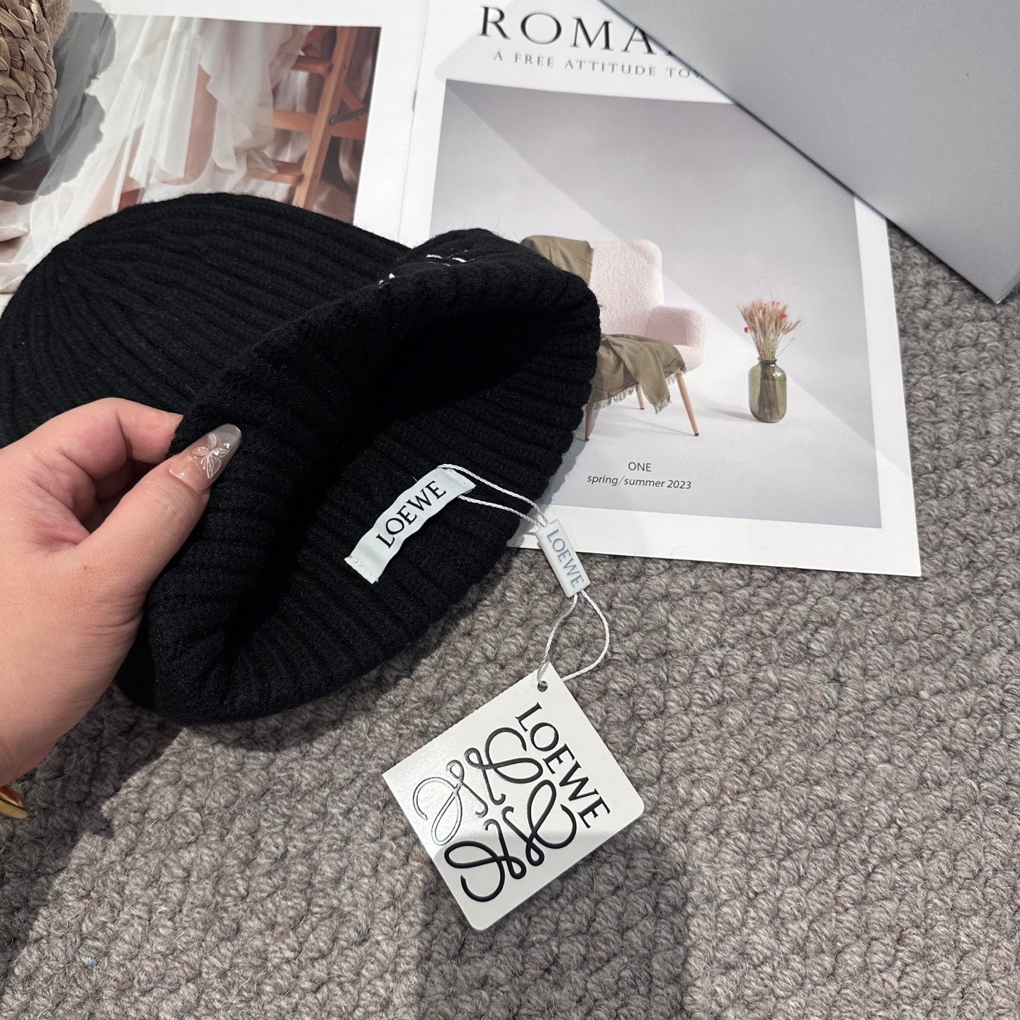 25fw new woolen hat