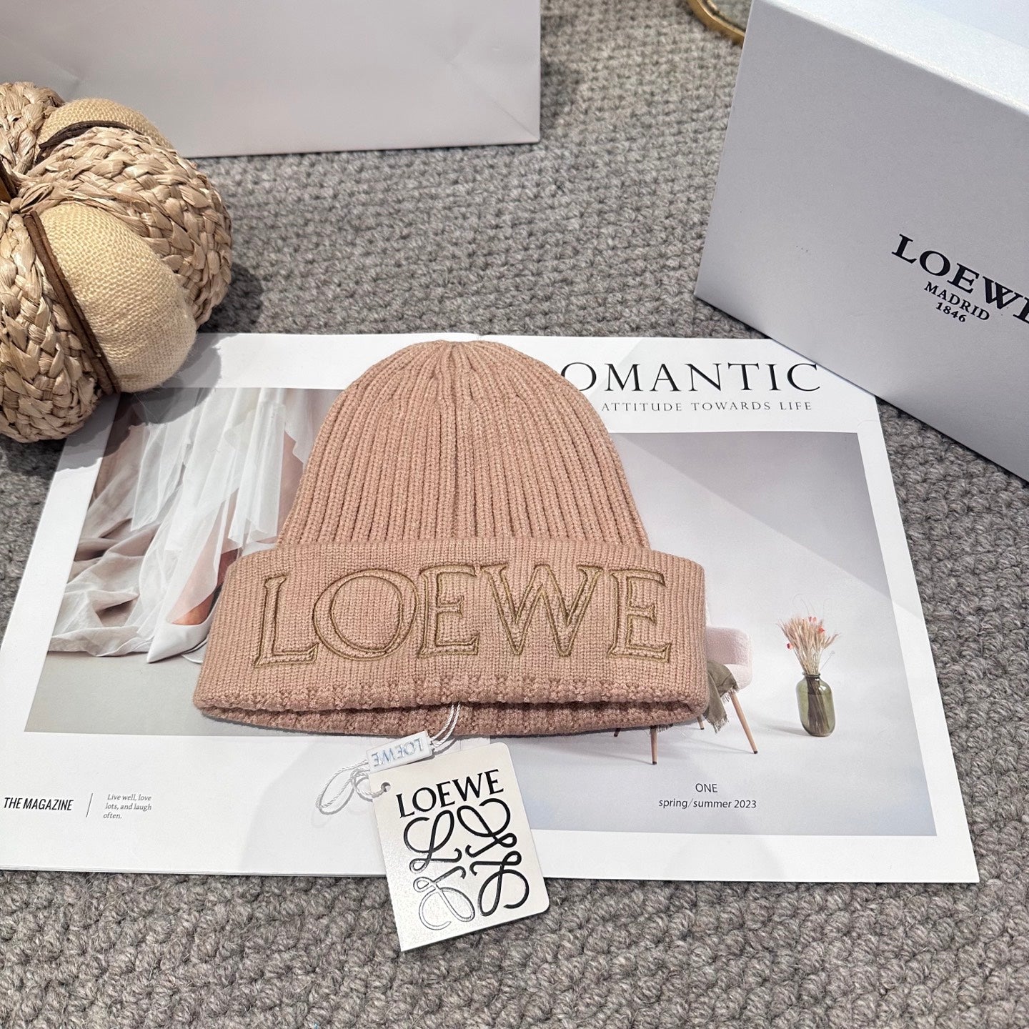 25fw new woolen hat