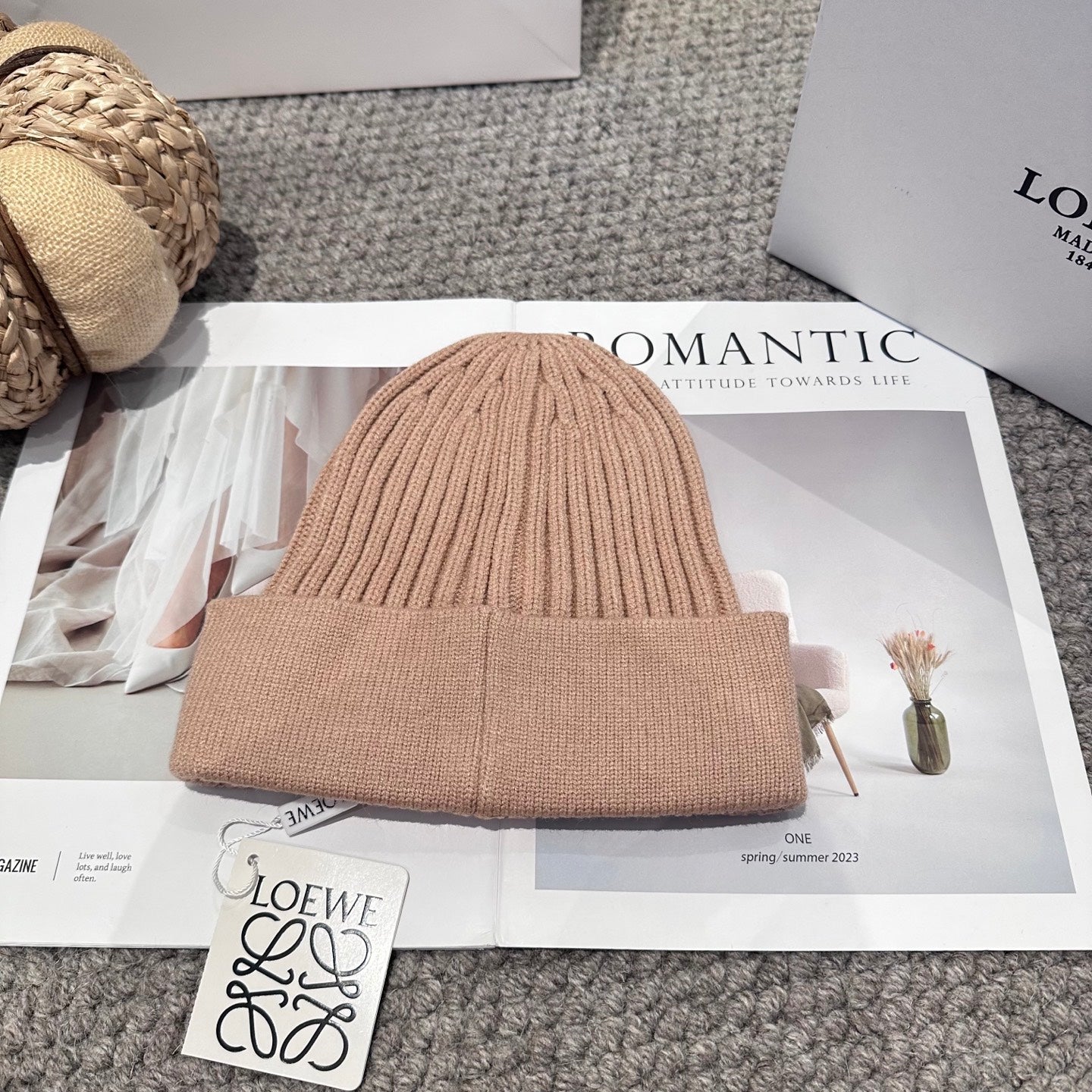 25fw new woolen hat