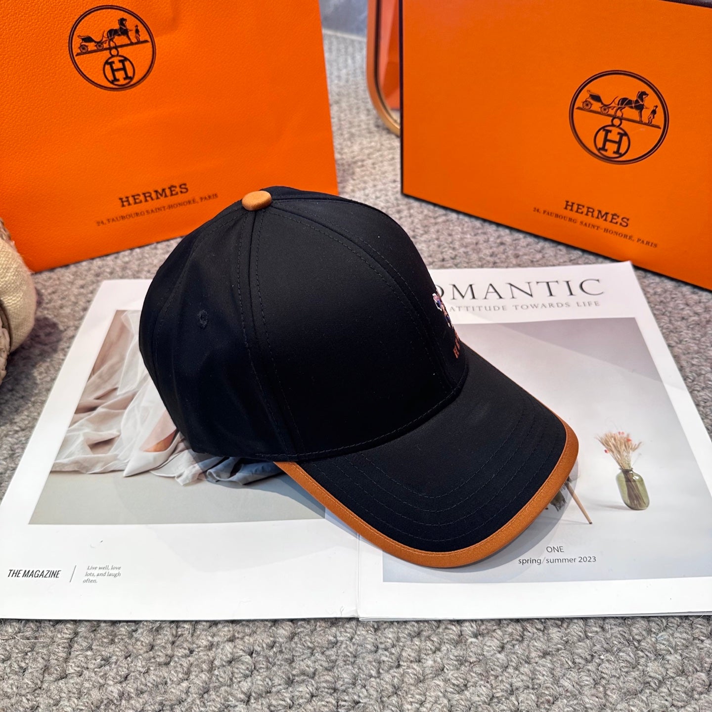 New baseball cap