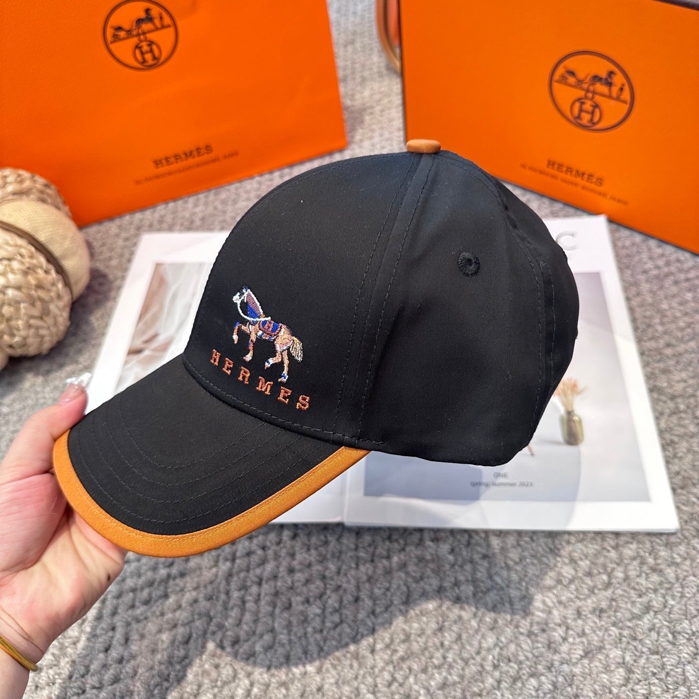 New baseball cap