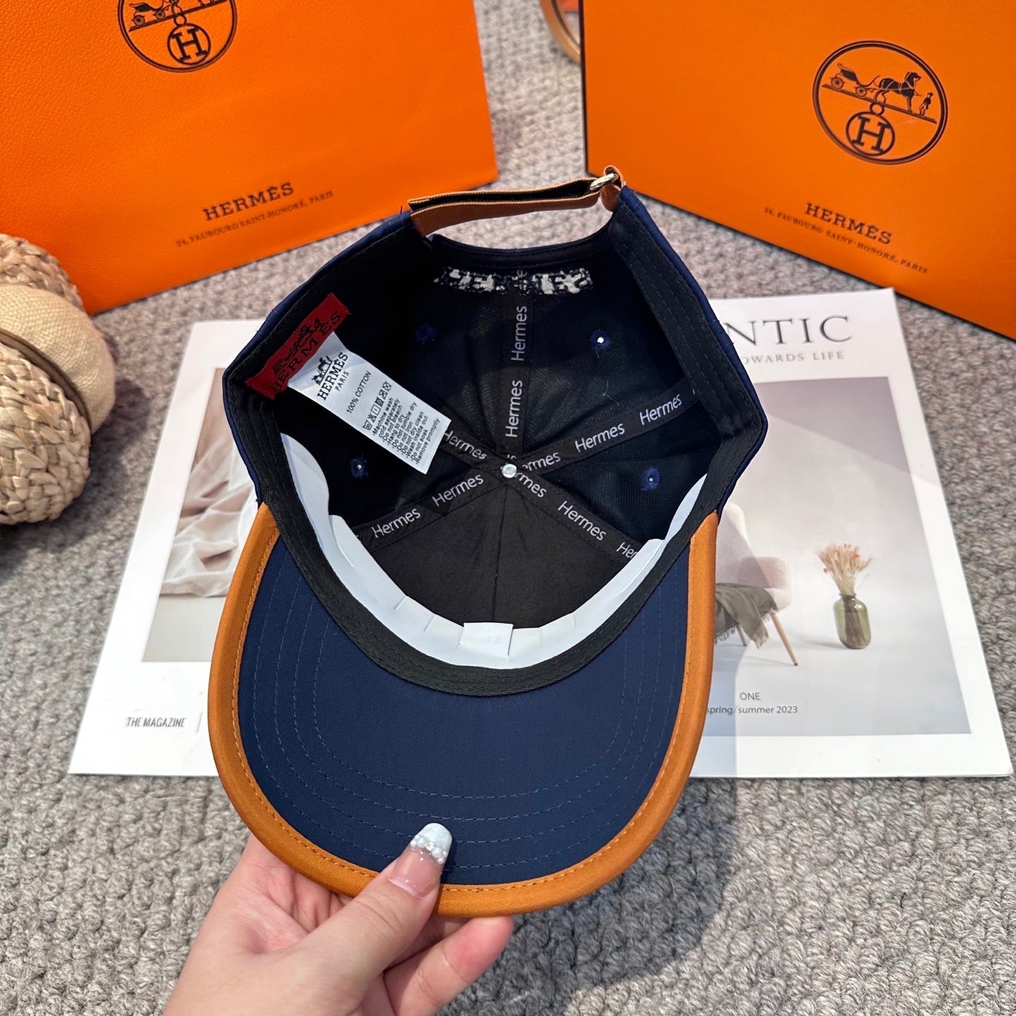 New baseball cap