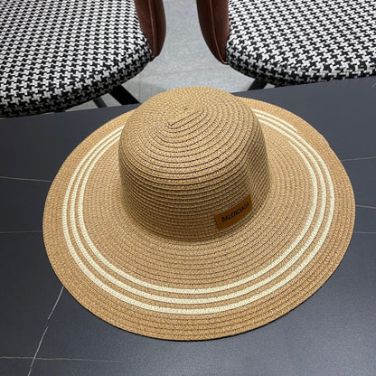 Popular straw hat and bag two-piece set