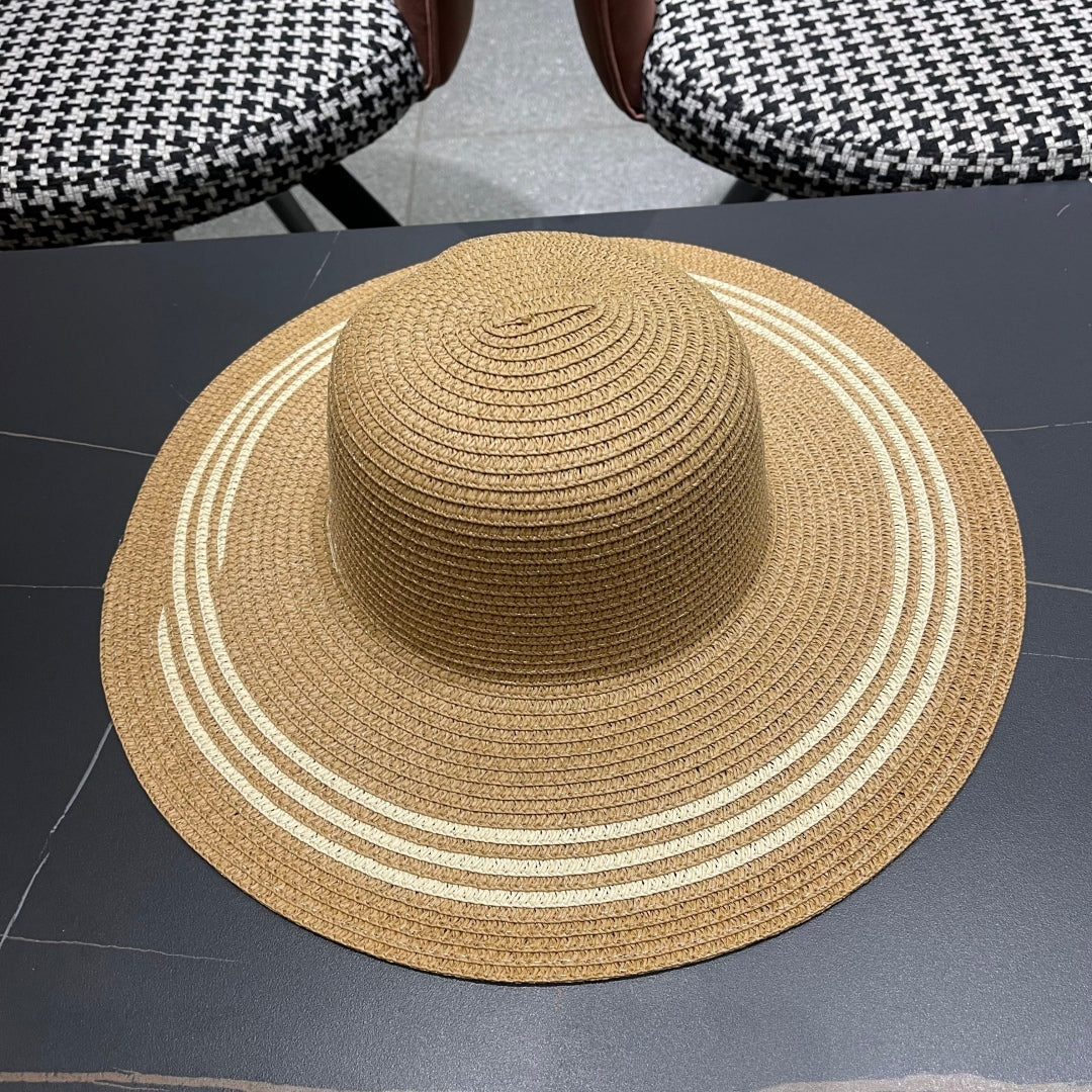 Popular straw hat and bag two-piece set