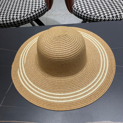 Popular straw hat and bag two-piece set