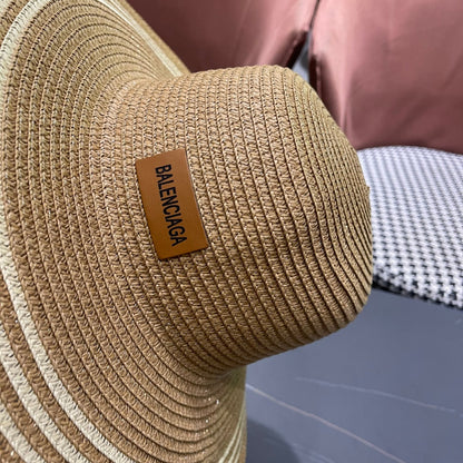 Popular straw hat and bag two-piece set