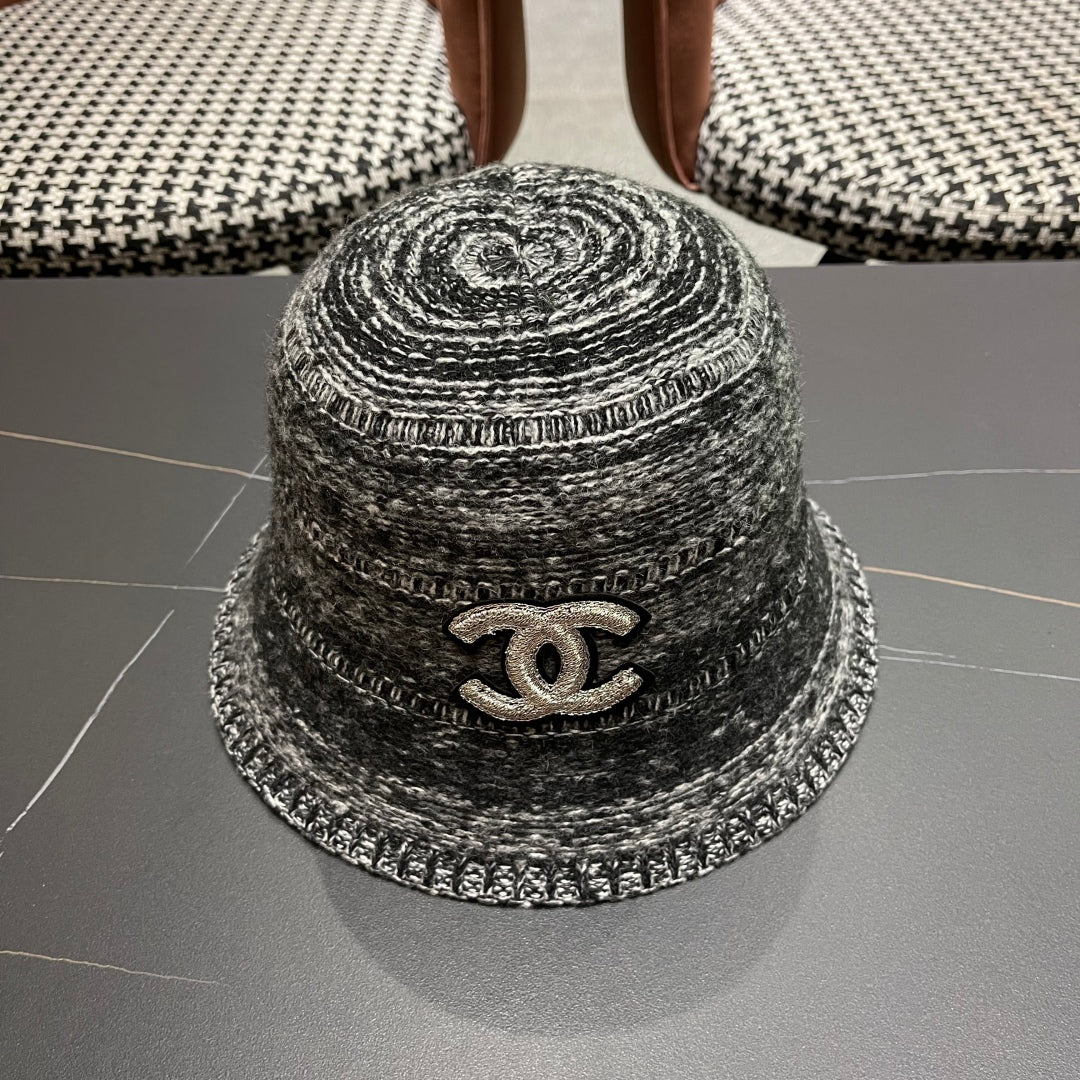 25 new mixed color knitted bucket hat