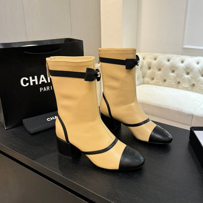 25 new butterfly bow short boots