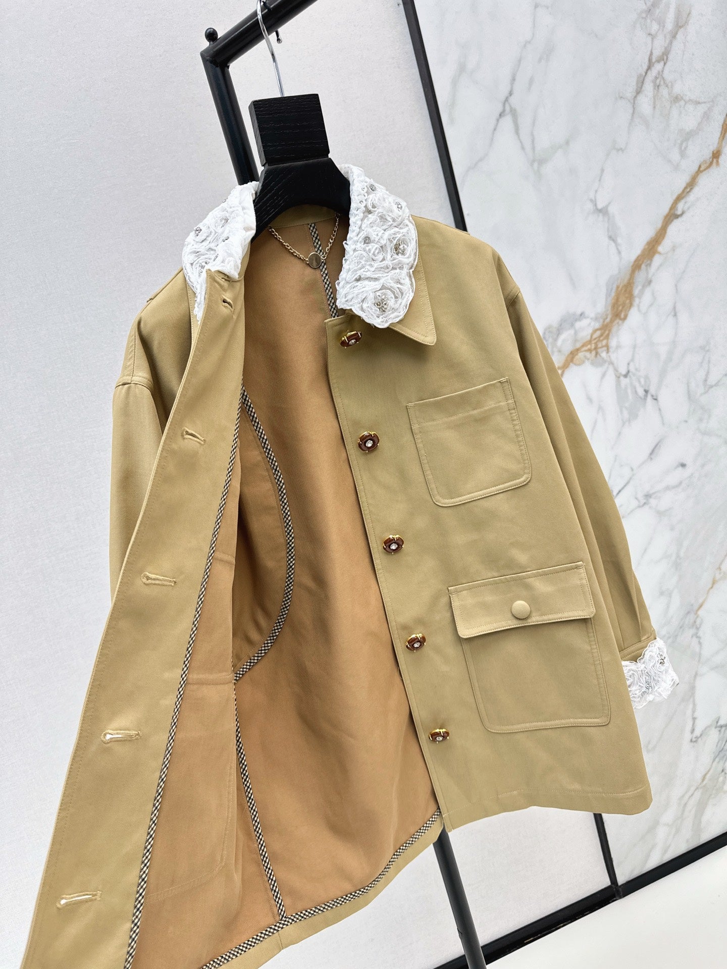 25fw new pocket windbreaker jacket