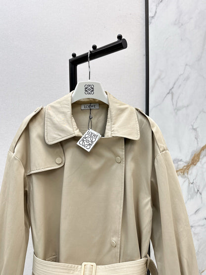 25fw new mid-length windbreaker jacket