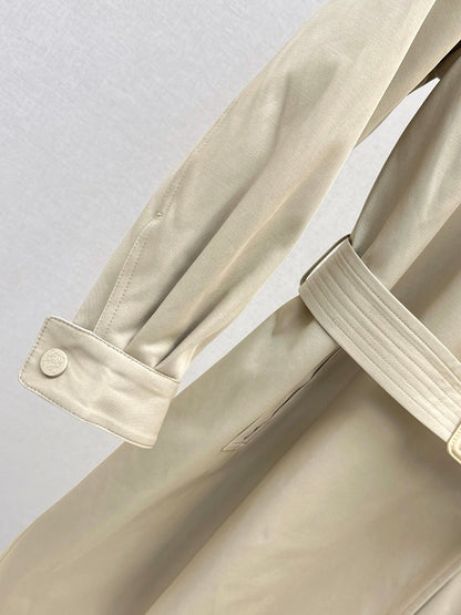 25fw new mid-length windbreaker jacket