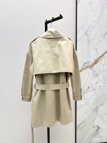 25fw new mid-length windbreaker jacket