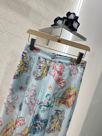25ss new sequined shirt and trousers suit