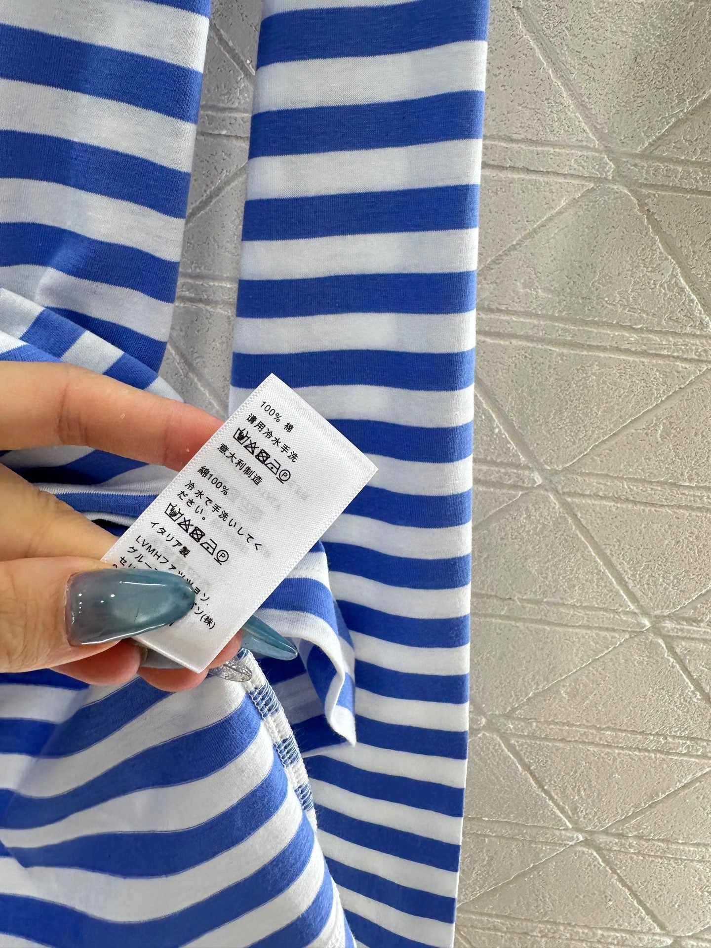 25fw new round neck striped long sleeves