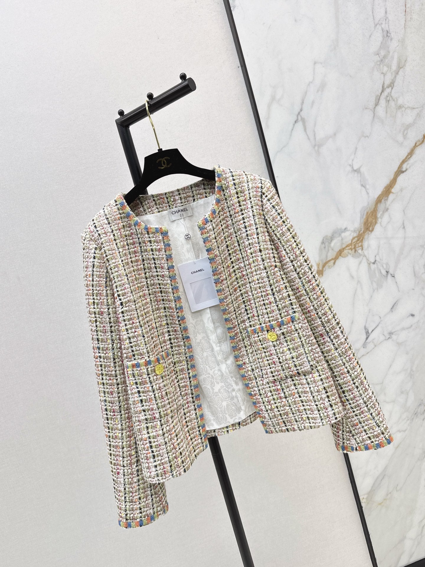 25fw new woven tweed jacket
