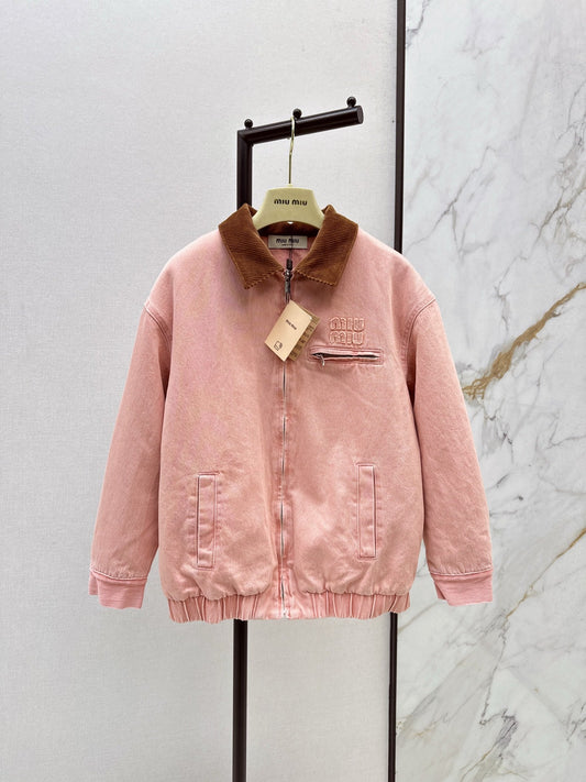 25fw new contrast lapel corduroy jacket