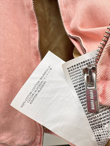 25 New collar spliced corduroy cotton jacket